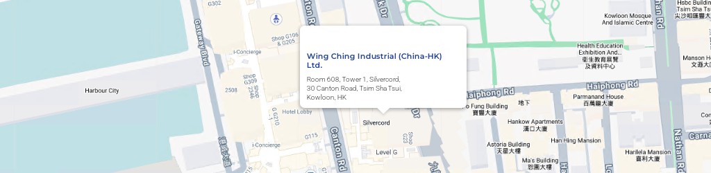 Hong Kong Office Location Map