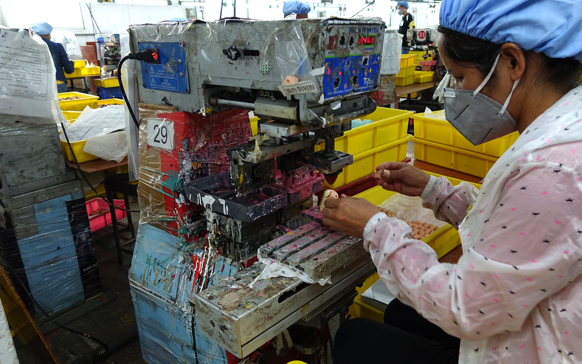 PAD PRINTING DEPARTMENT